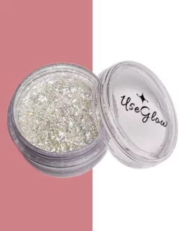 Glitter para maquiagem – Crystal | Use Glow